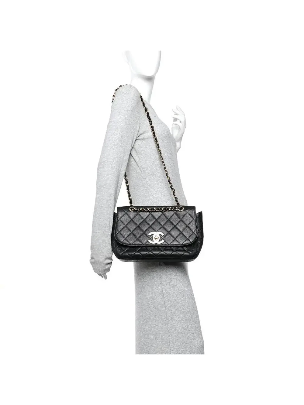 Chanel Caviar Quilted Jumbo Single Flap #335712C39B